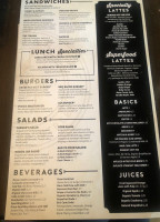 Mason Jar Cafe menu