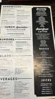 Mason Jar Cafe menu