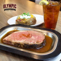 Olympic Steak And Pizza food