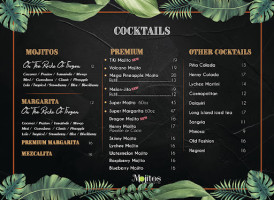 Mojitos Restaurant Bar menu