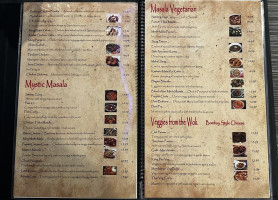 Nanking Indo Chinese menu