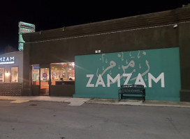 Zamzam Mediterranean Grill Hookah outside