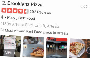 Brooklynz Pizza food