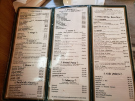 Branchinelli's menu