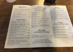 The Chow Hall menu