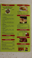 Sports Pizza menu