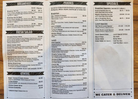 Cachi Cafe menu