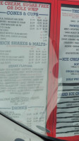 Campbell's Dairyland menu