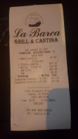 La Barca Grill Cantina menu