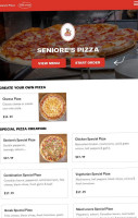 Seniore's Pizza food