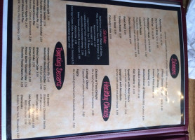 Choo-choo's Llc menu