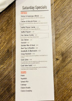 Three Brothers menu