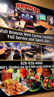 Bronco's Grill Express food