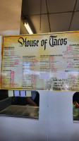 House Of Taco menu