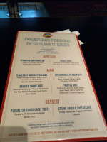 Martin's Downtown menu