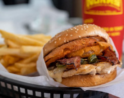 Norm's Famous Charbroiled Burgers food