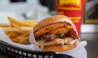 Norm's Famous Charbroiled Burgers food