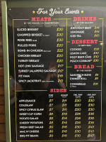 Joe's Real Bbq menu