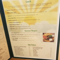 Country Cafe menu