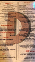 Davo's menu