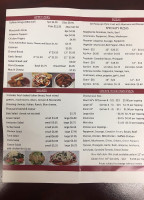 Ambrose Pizzeria menu