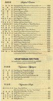 Long Life Vegi House menu