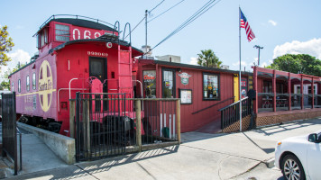 The Red Caboose menu