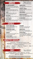 Gobbler's Roost menu