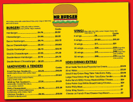 Mr. Burger inside