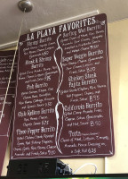 La Playa Taqueria menu