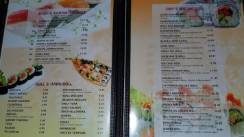 Saito Japanese Steakhouse menu