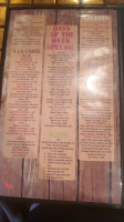 El Paso Mexican menu