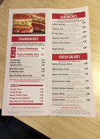 The Habit Burger Grill menu