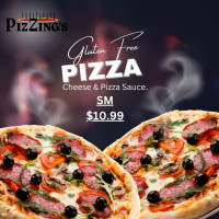 Pizzing's Pizza Wings food