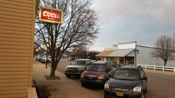 Orozco's Portales Cafe outside