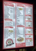 Burger Stop menu