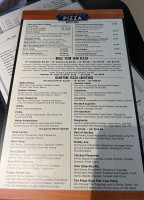 Madison Avenue Pizza menu