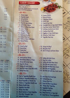 Fortune Bowl menu