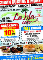 La Isla Cafe food