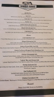 Stoney Creek Inn menu