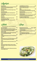 Stoney Creek Inn menu