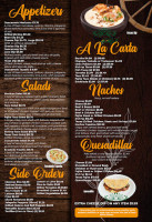 El Tapatio Mexican Ii menu