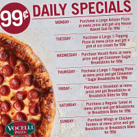 Vocelli Pizza food