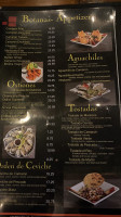 Mariscos El Pacifico menu