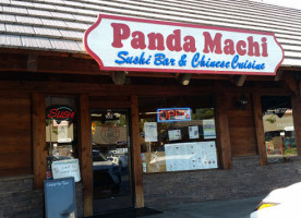 Panda Machi In Alp outside