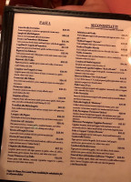 Cafe Figaro menu