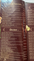 Sugandh Indian Restaurant Bar menu