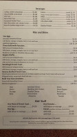 Brownstone Cafe menu