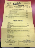 Falbos Pizzeria menu