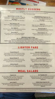 Maverick Jack's menu